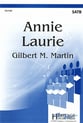 Annie Laurie SATB choral sheet music cover